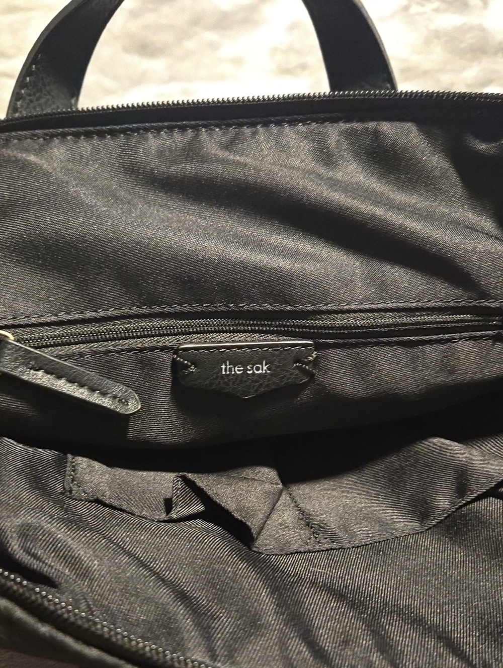 The Sak-"Olvera City" Backpack in Black Diamond Neoprene-One Size - Picture 14 of 16